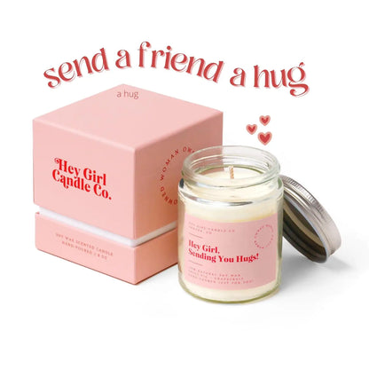 Hug in A Jar Candles [Sweet Fig & Grapefruit] 13 oz